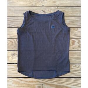 Vintage Koulius Zaard Sleeveless Top Size Small Women’s Brown